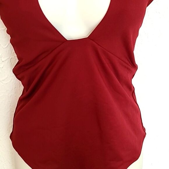 ReoRio One-piece Bathing Suit,  Maroon,  Size Large,  NWT - Picture 3 of 11